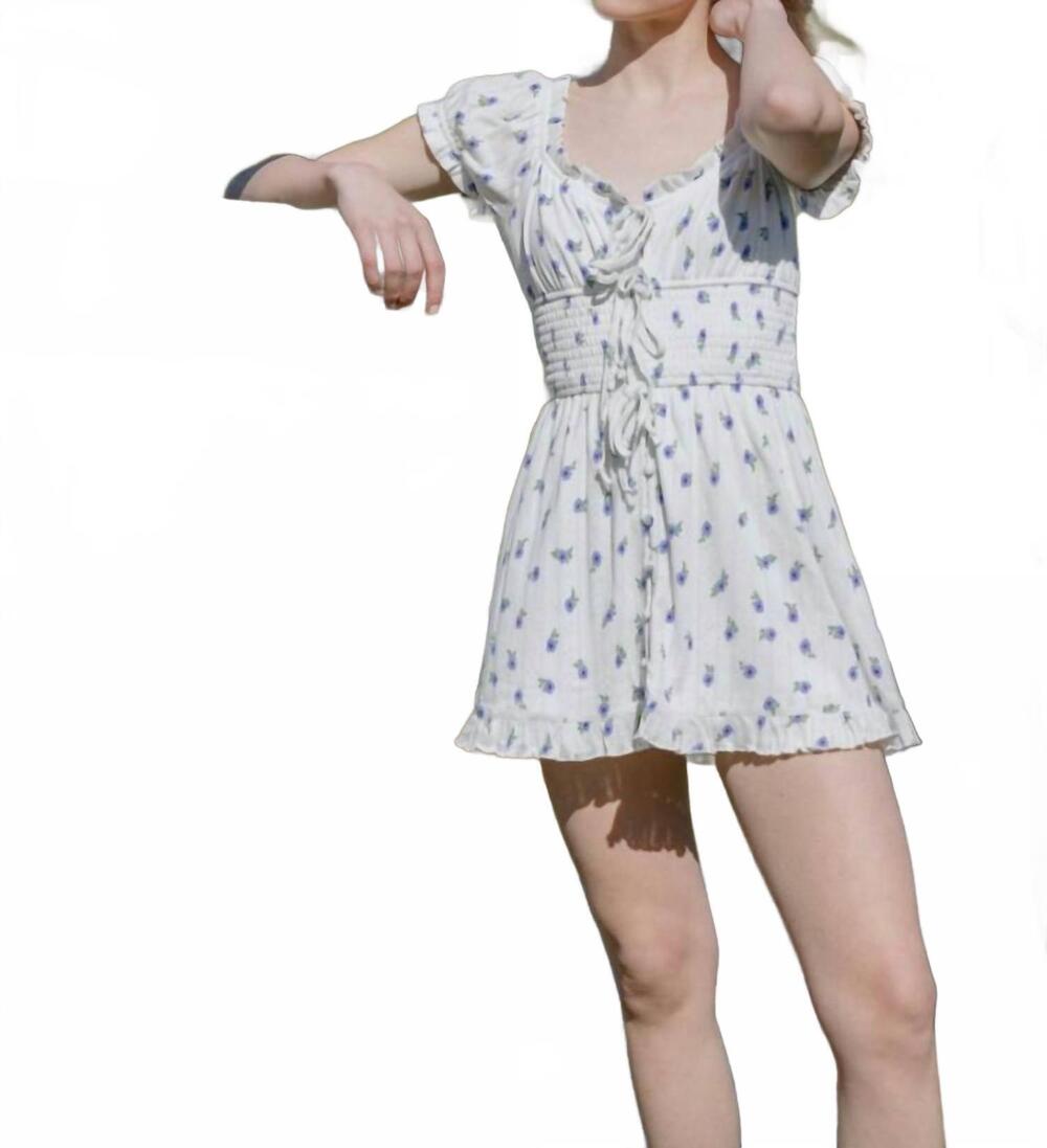 NEW PRAERIE harriott dress in white